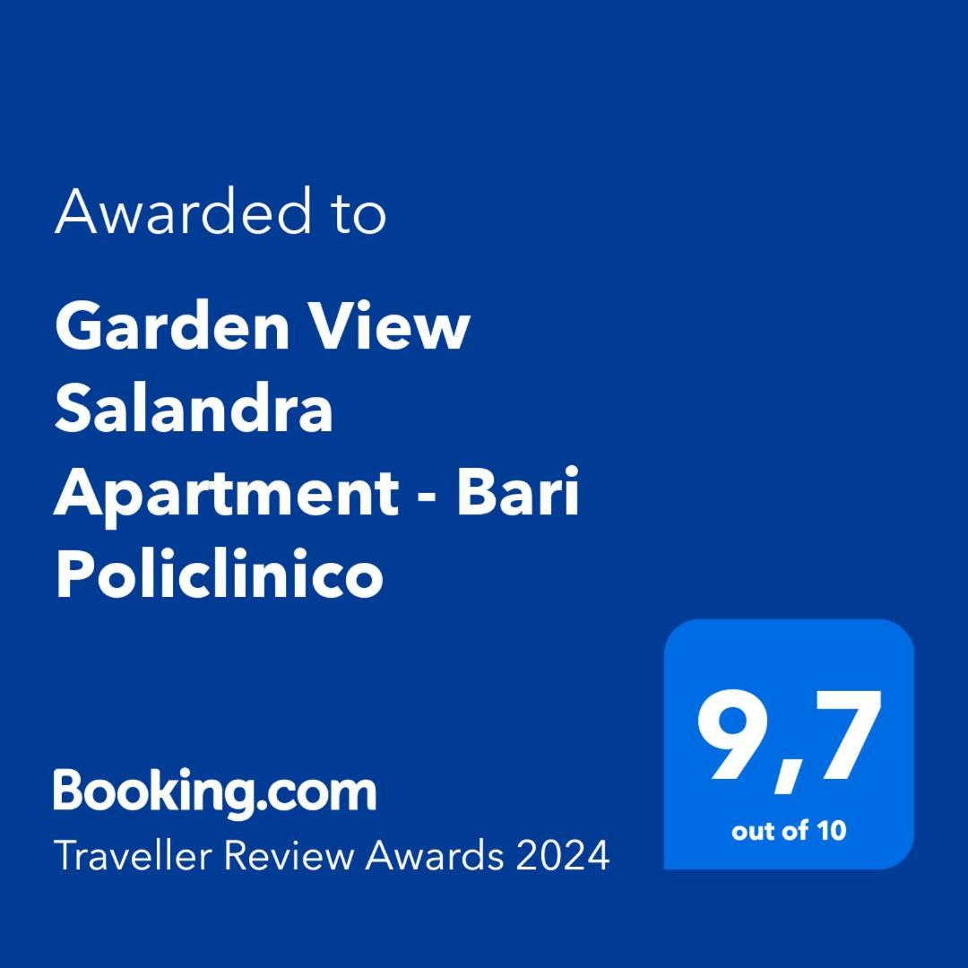 Garden View Salandra Apartment - Bari Policlinico Ngoại thất bức ảnh